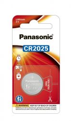 ��������� Panasonic �������� CR2025 �������, 1 ��. CR-2025PT/1B